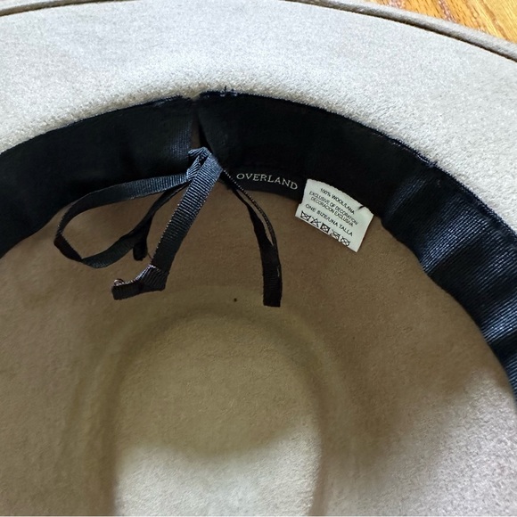 Western Wide Brim Fedora Wool Hat - Picture 5 of 6